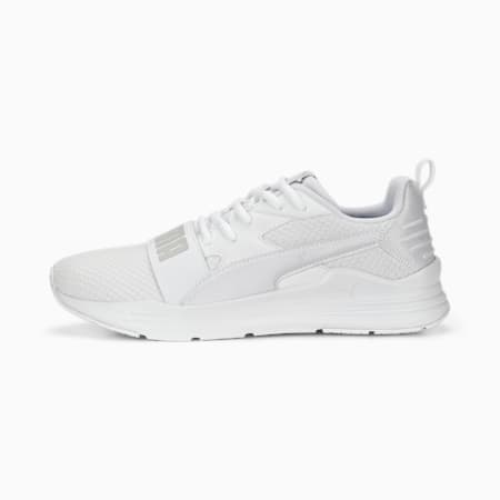 PUMA Wired Run Unisex Sneakers, PUMA White-PUMA White-Cool Light Gray, small-AUS