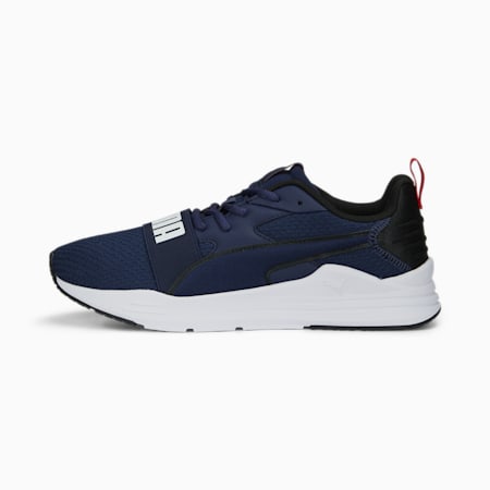 PUMA Wired Run Sneakers, PUMA Navy-PUMA Black-PUMA White, small-IDN