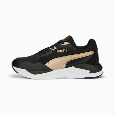Sneakers X-Ray Speed Lite Metallics Femme, PUMA Black-PUMA Gold, small
