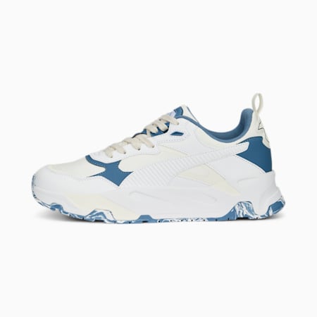 Trinity Better Men's Sneakers, PUMA White-PUMA White-Deep Dive-Warm White, small-AUS
