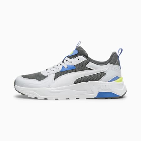 Męskie sneakersy Trinity Lite, Mineral Gray-PUMA White-Silver Mist-Electric Lime, small