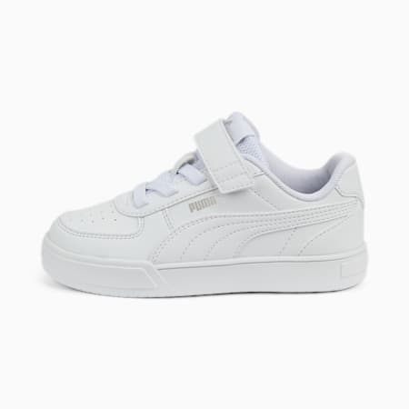 PUMA Caven AC Sneakers - Kids 4-8 years, Puma White-Puma White-Gray Violet, small-AUS