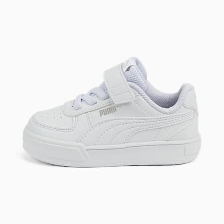 PUMA Caven AC Sneakers - Infants 0-4 years, Puma White-Puma White-Gray Violet, small-AUS