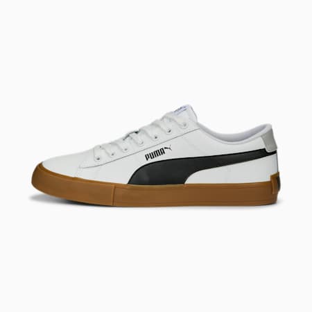 Bari Casual Sneakers, PUMA White-PUMA Black-Gum, small-PHL