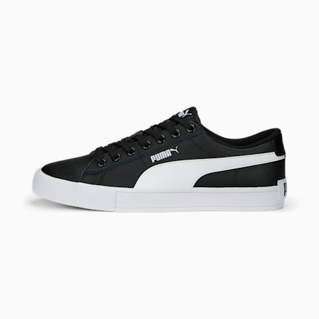 Bari Casual Unisex Sneakers, PUMA Black-PUMA White, small-AUS