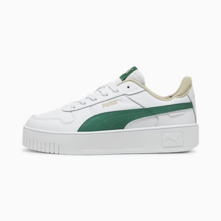 Sneakers Carina Street Femme, PUMA White-Vine-Putty, small