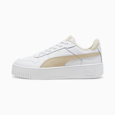 Sneakersy damskie Carina Street, PUMA White-Putty, small