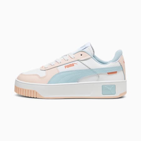 Sneakers Carina Street da donna, PUMA White-Frosted Dew-Island Pink, small