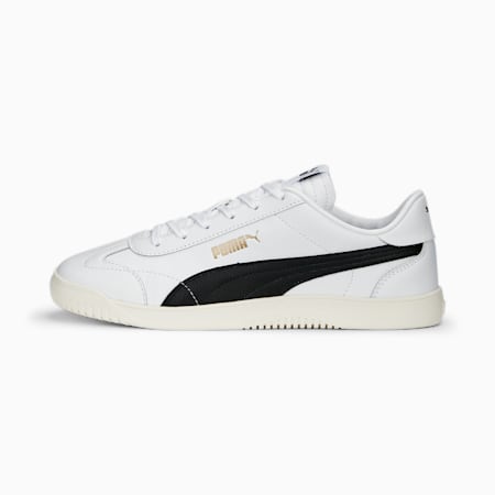 Puma white leather sneakers deals