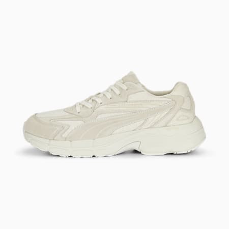 Teveris Nitro Blank Canvas Sneakers, Frosted Ivory-Vapor Gray, small