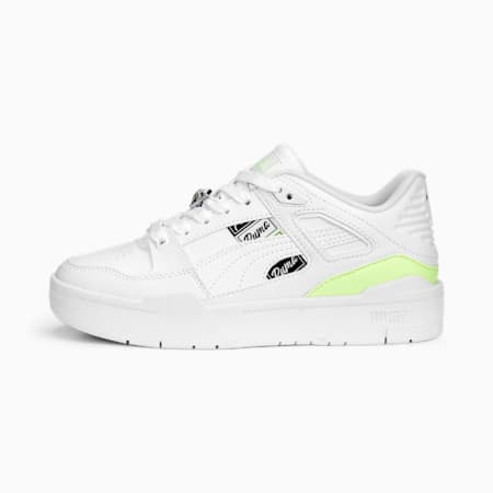 Slipstream RuleB Sneakers Youth, PUMA White-Fast Yellow, small