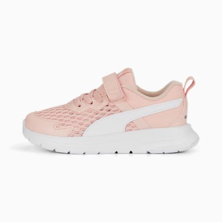 รองเท้าผ้าใบเด็ก PUMA Evolve Run Summer Alternative Closure+, Rose Dust-PUMA White, small-THA