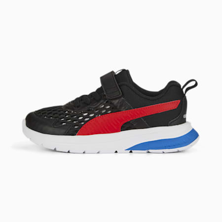 PUMA Evolve Run Summer Alternative Closure+ Sneakers Kids, PUMA Black-For All Time Red, small-PHL