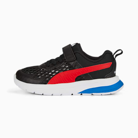 รองเท้าผ้าใบเด็ก PUMA Evolve Run Summer Alternative Closure+, PUMA Black-For All Time Red, small-THA