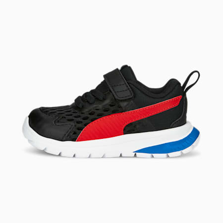 PUMA Evolve Run Summer Alternative Closure+ Sneakers Baby, PUMA Black-For All Time Red, small-SEA