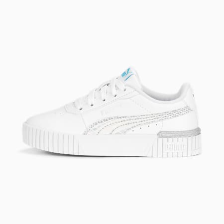 Baskets Carina 2.0 Mermaid Enfant, PUMA White-Hero Blue-PUMA Silver, small-DFA