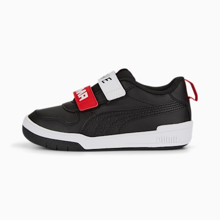 Multiflex Love V Shoes Kids, PUMA Black-PUMA Black-For All Time Red, small-SEA