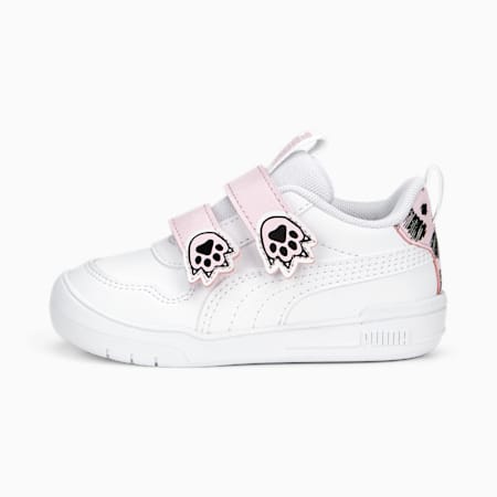 Multiflex PUMA Mates V Sneakers Baby, PUMA White-PUMA White-Pearl Pink, small-SEA