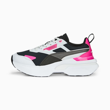 Kosmo Rider Tech Sneakers Frauen, PUMA Black-Feather Gray, small