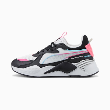 รองเท้าผ้าใบ RS-X 3D, Cool Light Gray-PUMA Black, small-THA