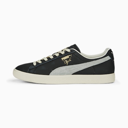 סניקרס Clyde Base, PUMA Black-Frosted Ivory-Puma Team Gold, small-DFA