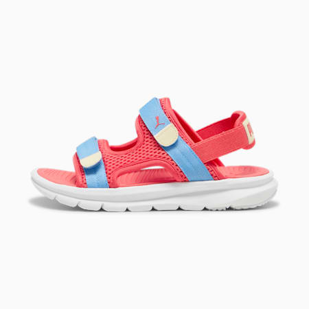 Sandal Youth PUMA Evolve, Salmon-Team Light Blue-Creamy Vanilla, small-IDN