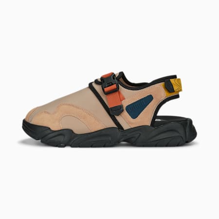 TS-01 Retro Sandals, Dusty Tan-PUMA Black, small
