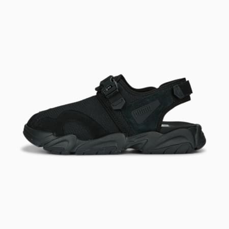 TS-01 Tonal Sandals | PUMA Black-PUMA White | PUMA Gifts For Him