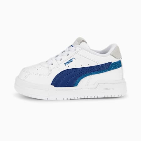 CA Pro Glitch Alternative Closure Sneakers für Babys, PUMA White-Lake Blue-Feather Gray, small