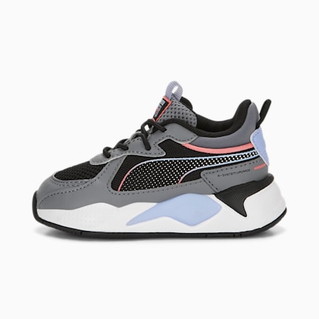 RS-X 3D Sneakers Baby, PUMA Black-Gray Tile, small