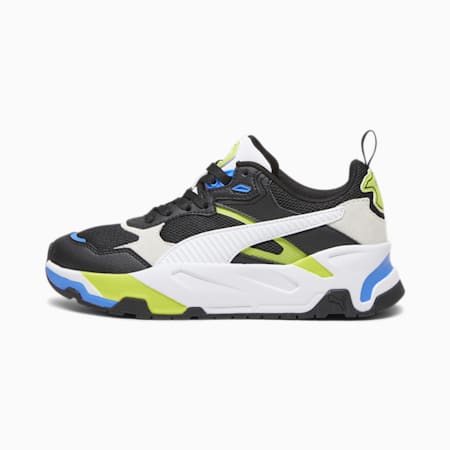 Trinity Shoes Youth, PUMA Black-PUMA White-Lime Smash, small-AUS