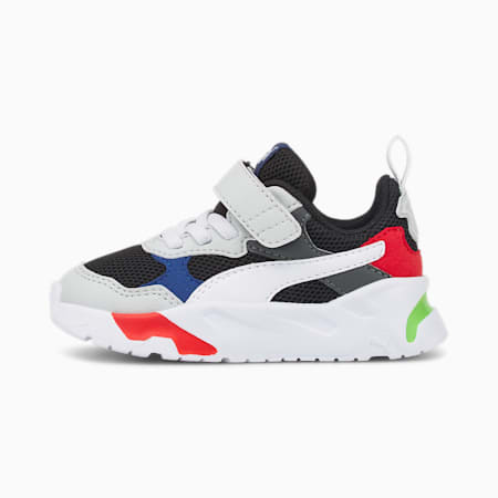 Trinity Alternative Closure Sneakers - Infant 0-4 years, PUMA Black-PUMA White-Vapor Gray-Clyde Royal, small-AUS