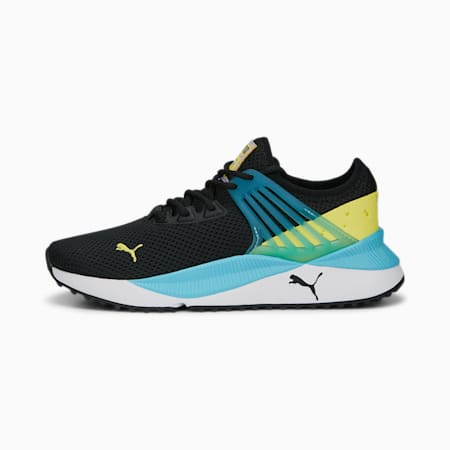 PUMA x SPONGEBOB Pacer Future Shoes - Youth 8-16 years, PUMA Black-Hero Blue-Lucent Yellow, small-AUS