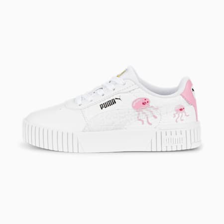 PUMA x SPONGEBOB Carina 2.0 Sneakers - Kids 4-8 years, PUMA White-PRISM PINK-PUMA Black, small-AUS