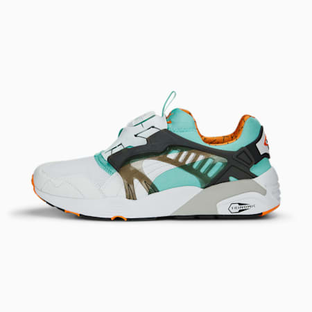 Sneakers Disc Blaze OG, PUMA White-Mint, small