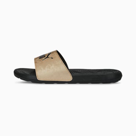 Cool Cat 2.0 Space Slides Women, PUMA Gold-PUMA Black, small-DFA