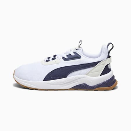 รองเท้าผ้าใบ Anzarun 2.0 Formstrip, PUMA White-PUMA Navy-Vapor Gray, small-THA