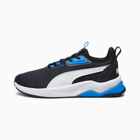 Anzarun 2.0 Formstrip Unisex Sneakers, PUMA Black-PUMA White-Ultra Blue, small-AUS