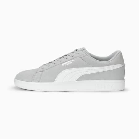 حذاء رياضي Smash 3.0, Platinum Gray-PUMA White, small-DFA