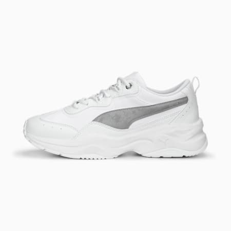 Cilia Space Metallics Sneakers Women, PUMA White-PUMA Silver, small-DFA