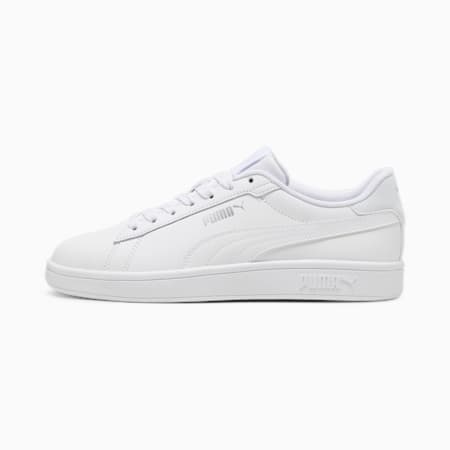 Smash 3.0 L Sneakers, PUMA White-Silver Mist-PUMA Silver, small