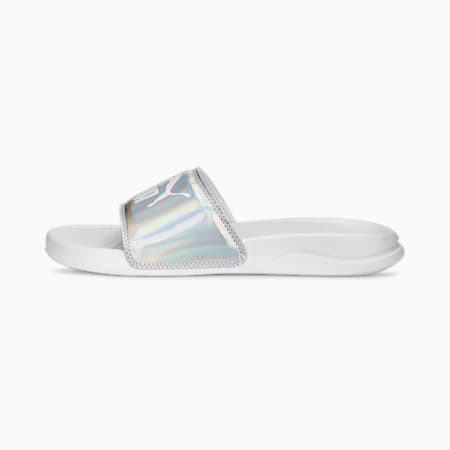 Puma iridescent slides shop