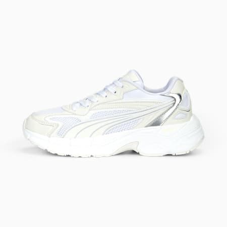 Teveris NITRO Metallic Sneakers Women, PUMA White-Warm White, small