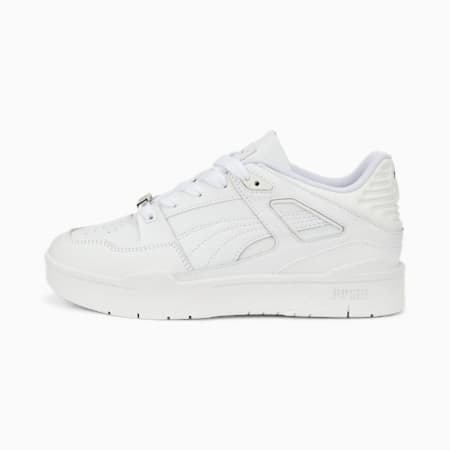 Slipstream Leather Sneakers, Puma White, small-PHL