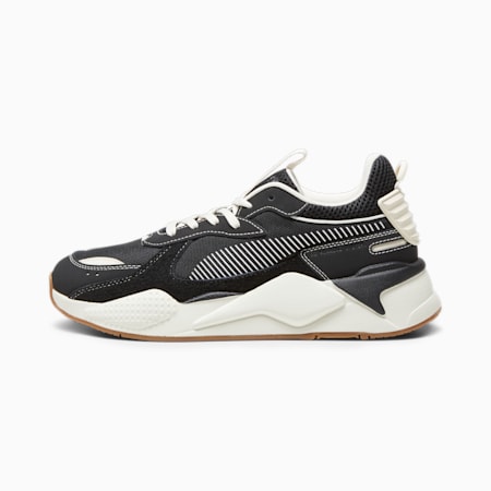 RS-X Suede Sneakers, PUMA Black-Alpine Snow, small