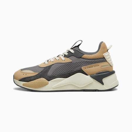 RS-X suède sneakers, Cool Dark Gray-Prairie Tan, small