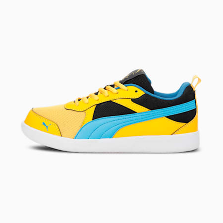 PUMAx1DER Carter Youth Sneakers, Spectra Yellow-PUMA Black-Spring Blue, small-IND