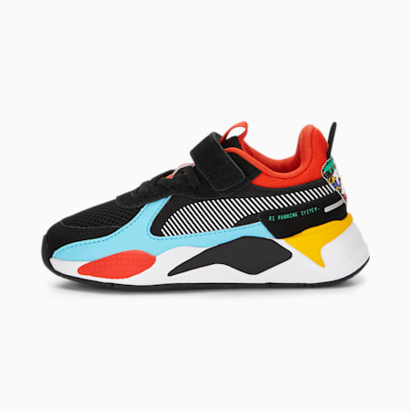 RS-X Block Party Alternative Closure+ Sneakers Kids, PUMA Black-PUMA White-Hero Blue, small-DFA