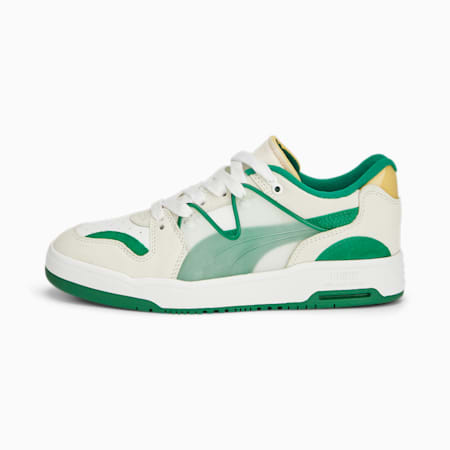 Sneakers Slipstream PUMA x JUNE AMBROSE, Warm White-Verdant Green-PUMA White, small
