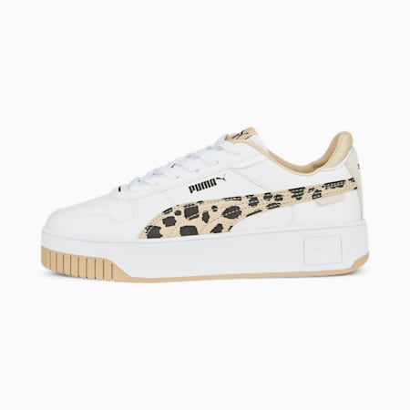 Carina Street Animal Sneakers Women, PUMA White-Granola-PUMA Black, small-DFA